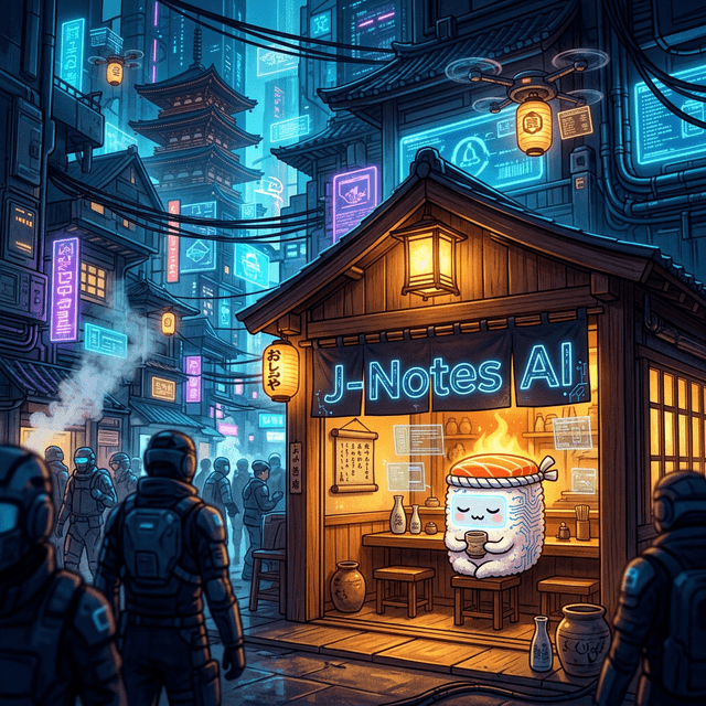 Neo-Edo Cyberpunk Sushi-ya Header